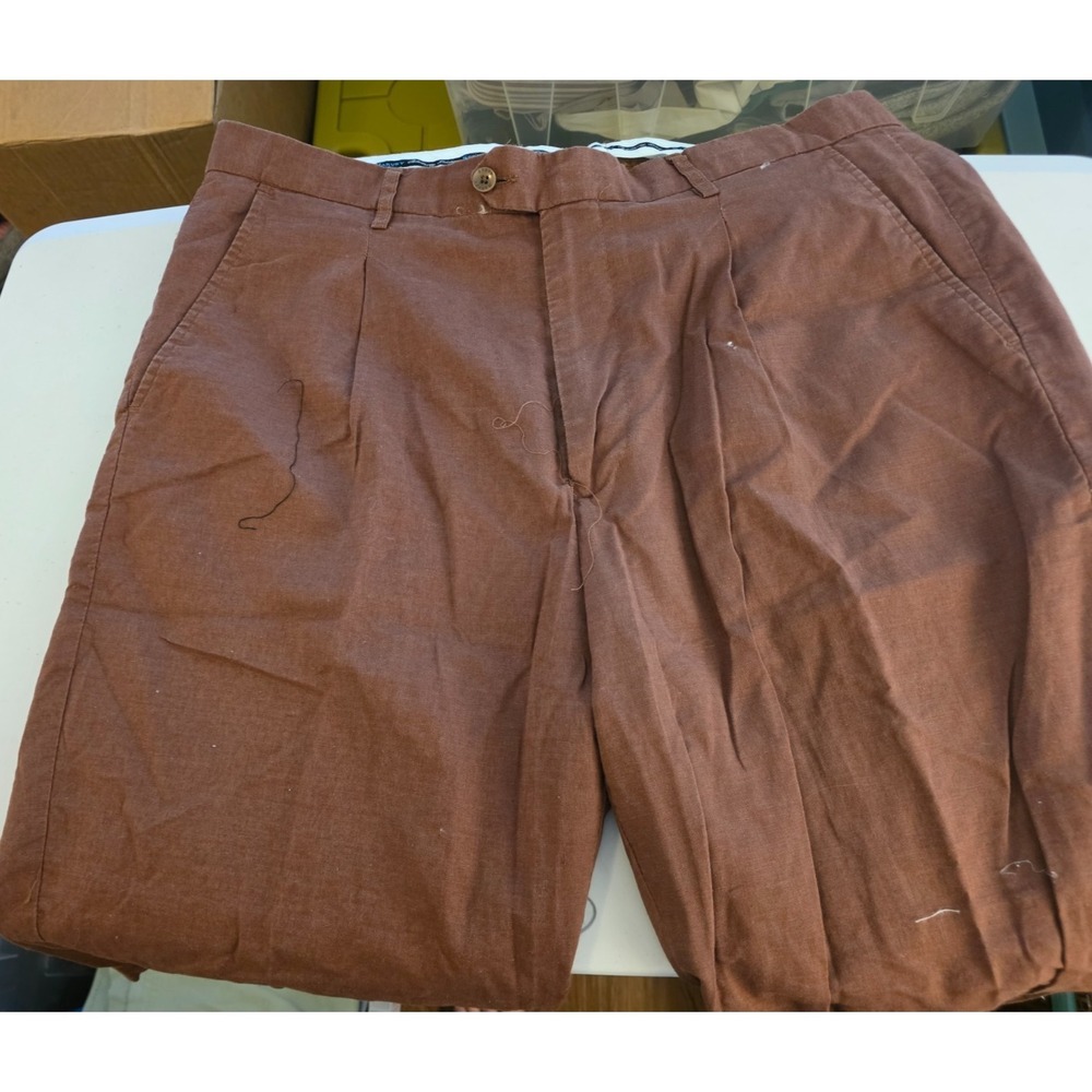 Steve Harvey Celebrity Edition Rust  Shorts Men's SZ 38